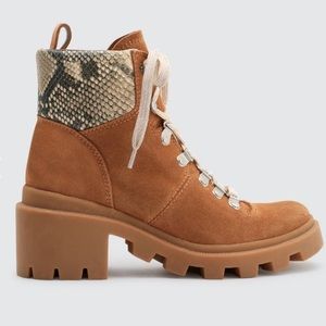 Dolce Vita RUBI Suede Combat Boots
